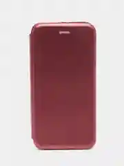 Багровый чехол-книжка для Realme 8, Realme 8 Pro (Реалми 8, Реалми 8 Про)