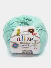 Мятный пряжа Alize Cotton Gold Hobby New