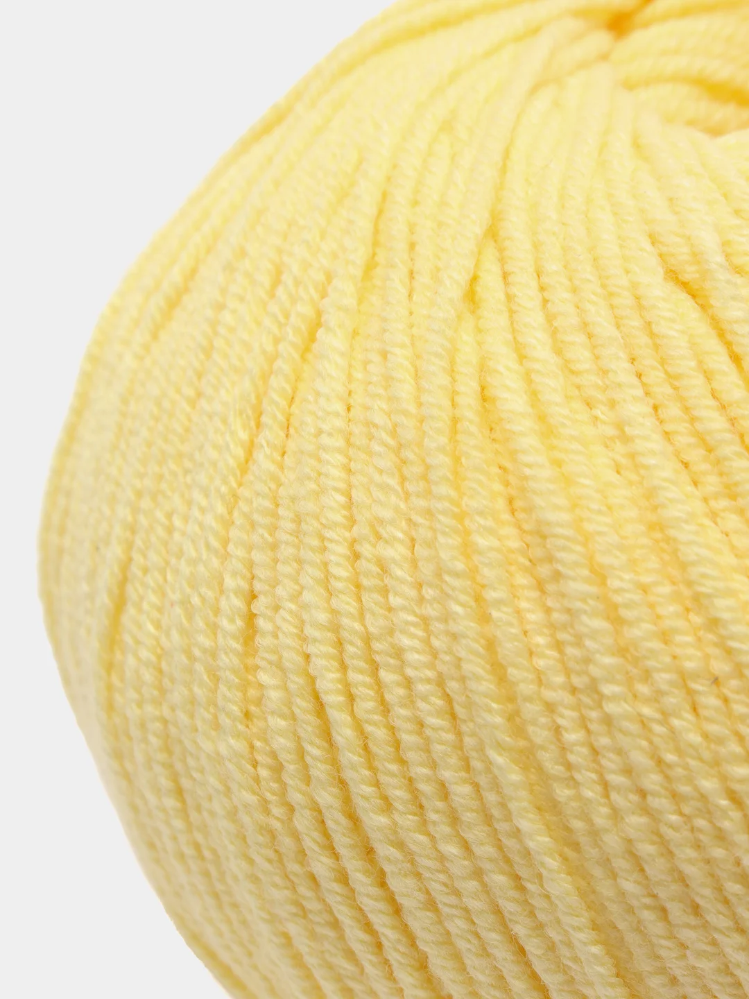 Лимонный пряжа Alize Cotton Gold Hobby New