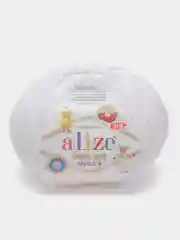 Белый пряжа Alize Cotton Gold Hobby New