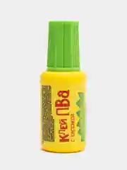 Зеленый клей ПВА, с кисточкой, 20 г