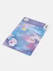 Синий набор наклеек на бокалы, 6 штук