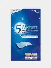 Отбеливающие полоски для зубов 5D White, 7 пар