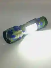 Индиго светодиодный ручной USB фонарик, аккумуляторный, с прищепкой и линзой