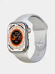 Серебряный умные смарт часы 8 серии Smart Watch DT NO1, 1.8 Max, 45 мм безрамочные