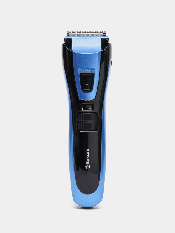 Машинка для стрижки волос Sakura SA-5174BL, 2 гребня