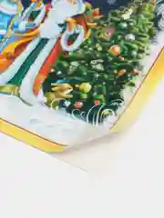Темно-синий набор наклеек на бутылку "Шампанское Новогоднее", 12 х 8 см, 3 штуки
