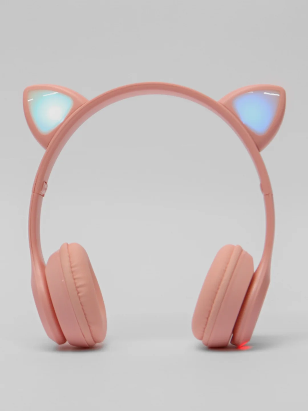 Розовый беспроводные наушники с LED-ушками Cat Ear P47m Наушники беспроводные