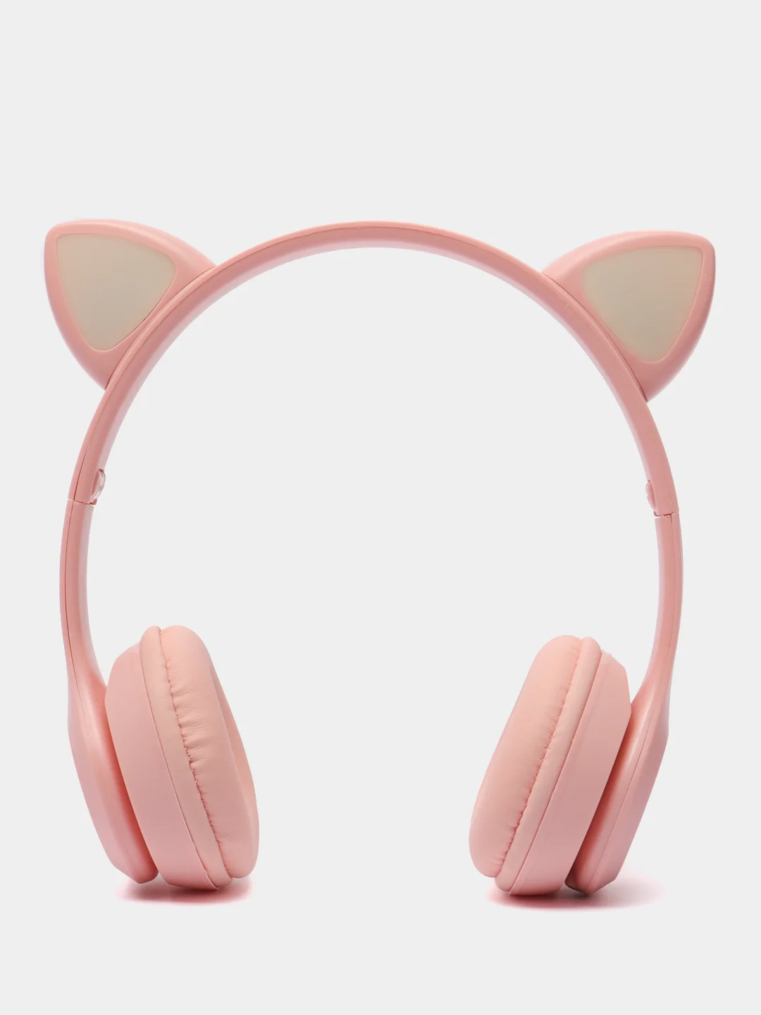 Розовый беспроводные наушники с LED-ушками Cat Ear P47m Наушники беспроводные