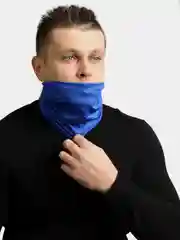 Легкий снуд - маска 25 х 42 см, шарф труба для защиты от ветра спорта мужской женский унисекс