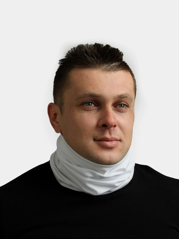 Снуд-маска с рисунком черточки. Шарф труба для защиты от ветра, спорта, балаклава, хомут