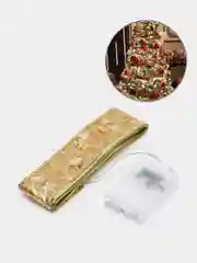 Новогодняя светодиодная гирлянда лента роса на батарейках, гирлянда роса
