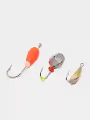 Удочка зимняя набор, леска, мотыль, мормышки, кивок, готовый набор для рыбалки