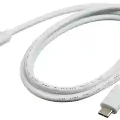 Белый кабель Type-C - USB 3.0 AM Bion, 1 м