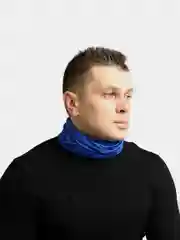 Фиолетовый легкий снуд - маска 25 х 42 см, шарф труба для защиты от ветра спорта мужской женский унисекс