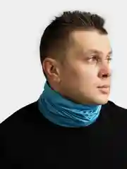 Морской легкий снуд - маска 25 х 42 см, шарф труба для защиты от ветра спорта мужской женский унисекс