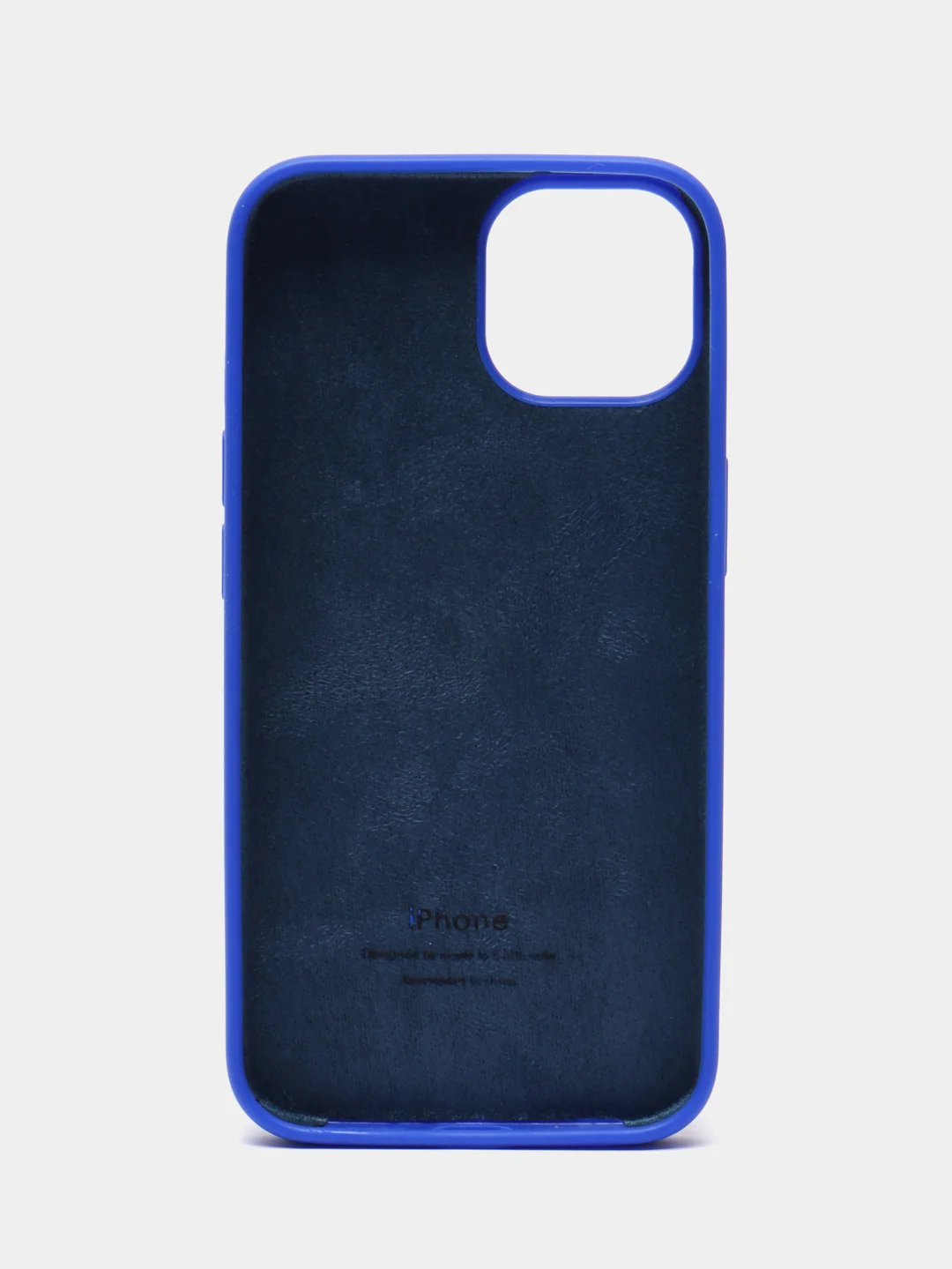 Индиго чехол iPhone, Айфон 11, 13, 14, 15, Про Макс, Pro Max, силиконовый Silicone Case