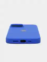 Индиго чехол iPhone, Айфон 11, 13, 14, 15, Про Макс, Pro Max, силиконовый Silicone Case