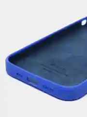Индиго чехол iPhone, Айфон 11, 13, 14, 15, Про Макс, Pro Max, силиконовый Silicone Case
