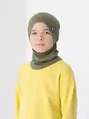 Зелёный хаки шапки детские, весна, осень