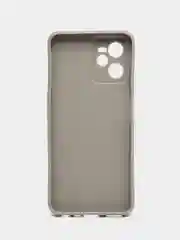 Серый чехол силиконовый на Realme C35, матовый
