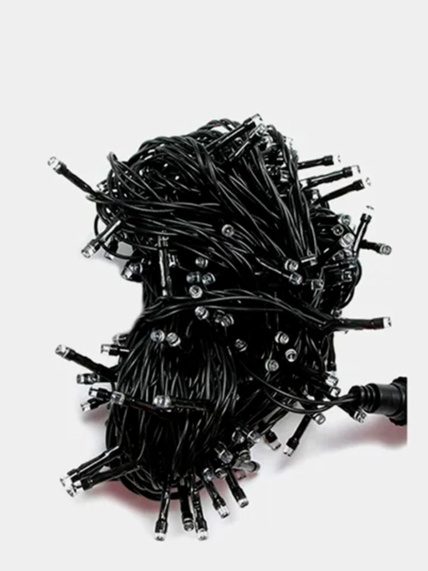 Гирлянда светодиодная, 13 м, 190 LED, 8 режимов