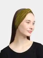 Оливковый повязка для головы,  на голову женская с узлом на макушке