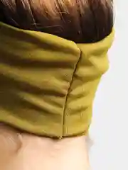 Оливковый повязка для головы,  на голову женская с узлом на макушке