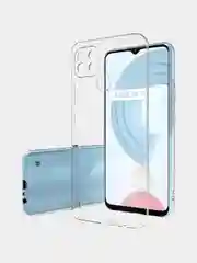 Чехол Realme C21Y, Realme C25Y Реалми С21У / С25У прозрачный, силиконовый
