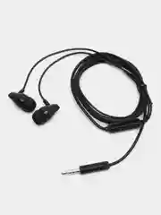 Черный проводные вакуумные наушники BM61, Jack 3,5 мм, 1,2 м, с микрофоном