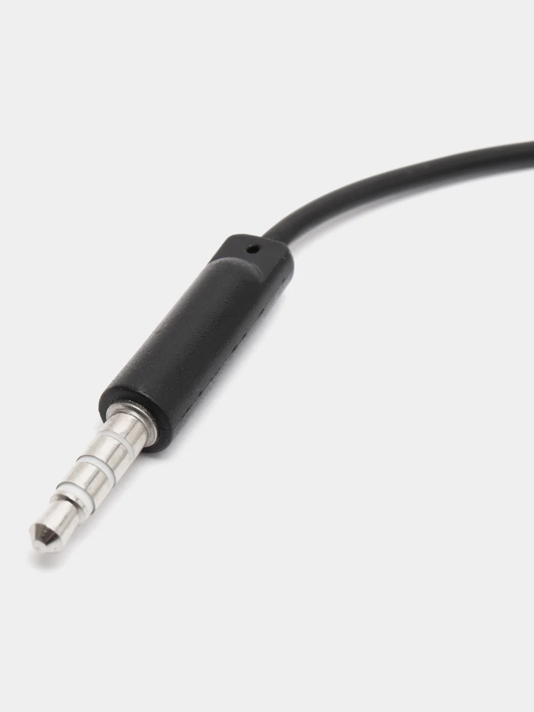 Черный проводные вакуумные наушники BM61, Jack 3,5 мм, 1,2 м, с микрофоном