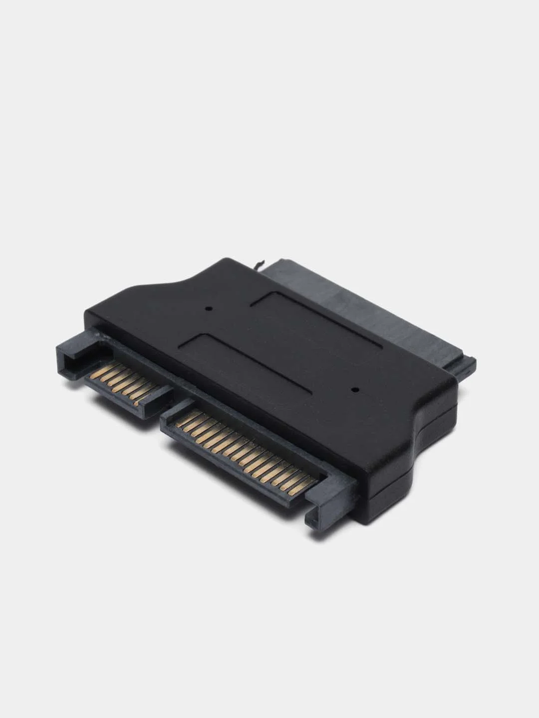 Белый переходник  сата с micro SATA13, SATA18  на SATA 2.5"