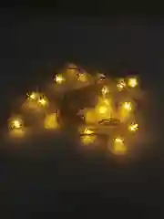 Гирлянда светодиодная новогодняя на ёлку 4 метра, 20 LED лампочек