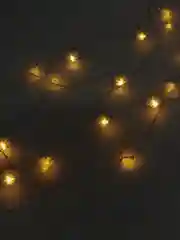 Гирлянда светодиодная новогодняя на ёлку 4 метра, 20 LED лампочек