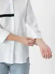 Белый женская рубашка