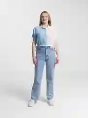Рубашка укороченная женская