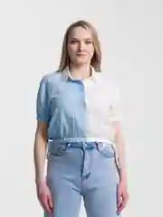 Рубашка укороченная женская
