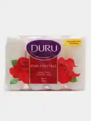 Красный мыло DURU Pure&Natural, лаванда, роза, 4 x 85 г