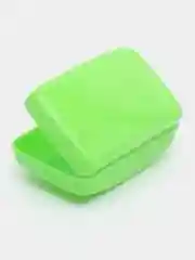 Зеленый мыльница дорожная