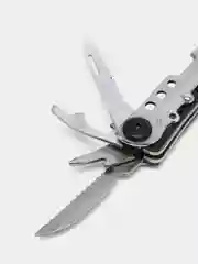 Серый мультитул, мультифункциональный инструмент 10 в 1