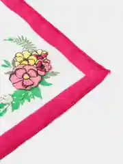 Алый женские носовые платки