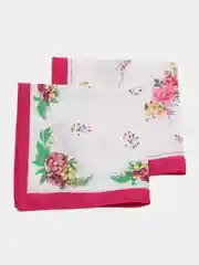 Алый женские носовые платки