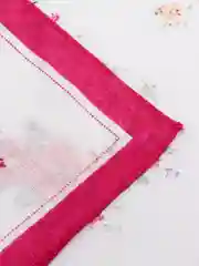 Алый женские носовые платки