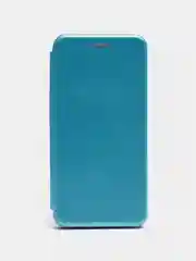 Голубой чехол-книжка Tecno Spark 7