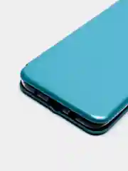 Голубой чехол-книжка Tecno Spark 7