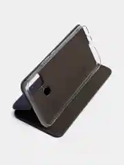 Синий чехол-книжка Tecno Spark 7