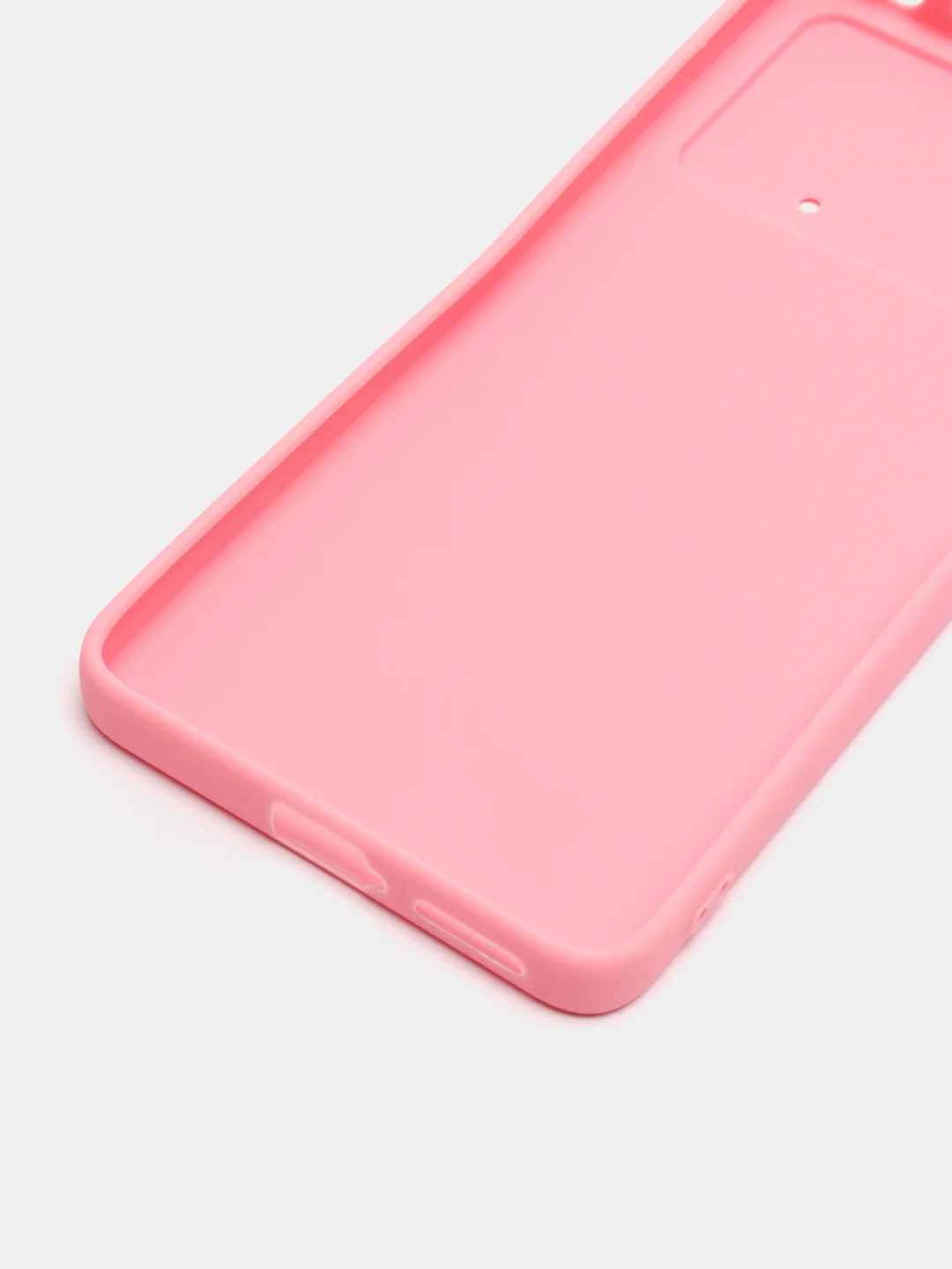 Розовый чехол для Xiaomi Poco X4 Pro 5G силиконовый, матовый