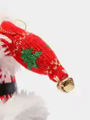 Красный украшение под елку "Дед Мороз" Санта клаус