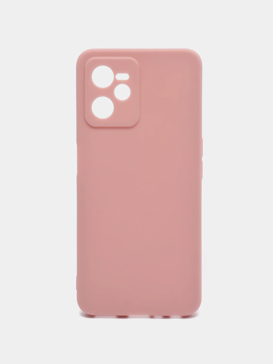 Коралловый меланж чехол силиконовый на Realme C35, матовый