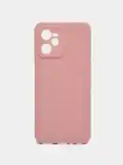 Коралловый меланж чехол силиконовый на Realme C35, матовый